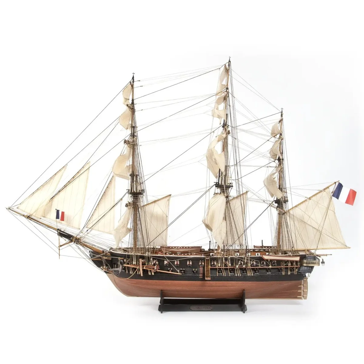 Bateau Belle Poule 1/90 kit construction bois OcCre OcCre 15007 - 4