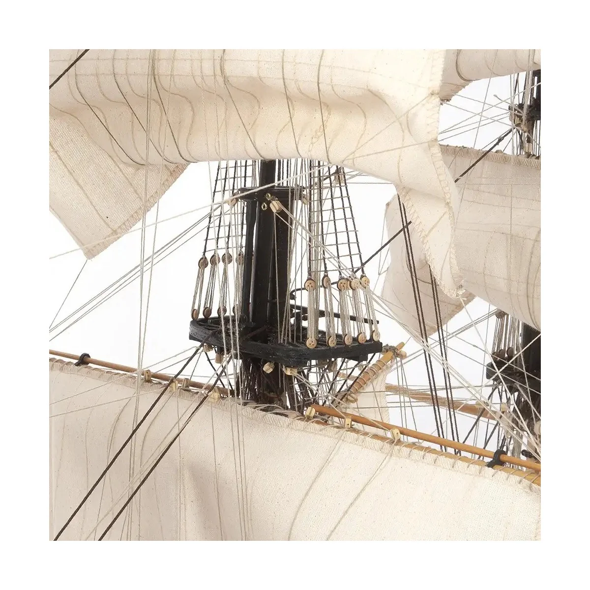 Belle Poule boat 1/90 Ochre wood construction kit OcCre 15007 - 9