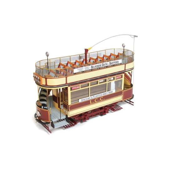 OcCre 53008 Tram London LLC 106 1/24 scale wood and metal construct... 53008-OcCre 53008 Tram London LLC 106 1/24 scale wood and metal construction kit