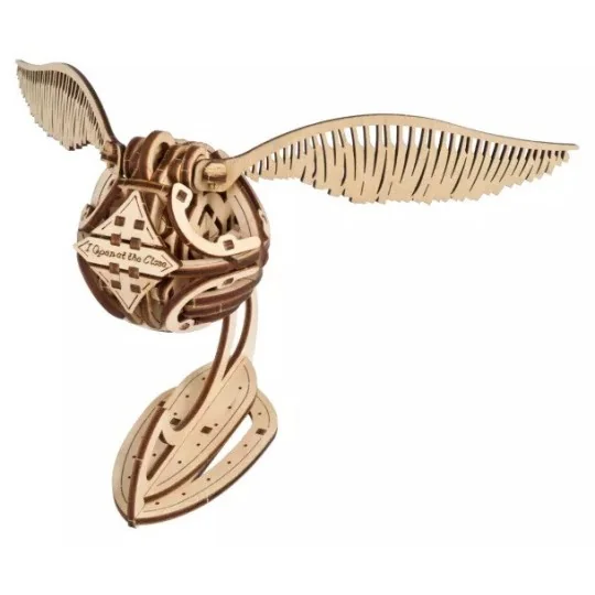 UG-70237-Golden Snitch Harry Potter Puzzle 3D Wood UGEARS