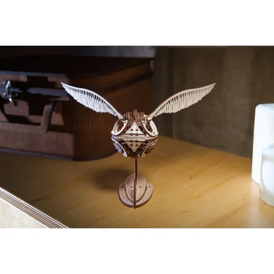 Golden Snitch Harry Potter Puzzle 3D Wood UGEARS UGEARS UG-70237 - 9 UG-70237-Golden Snitch Harry Potter Puzzle 3D Wood UGEARS - UG-70237