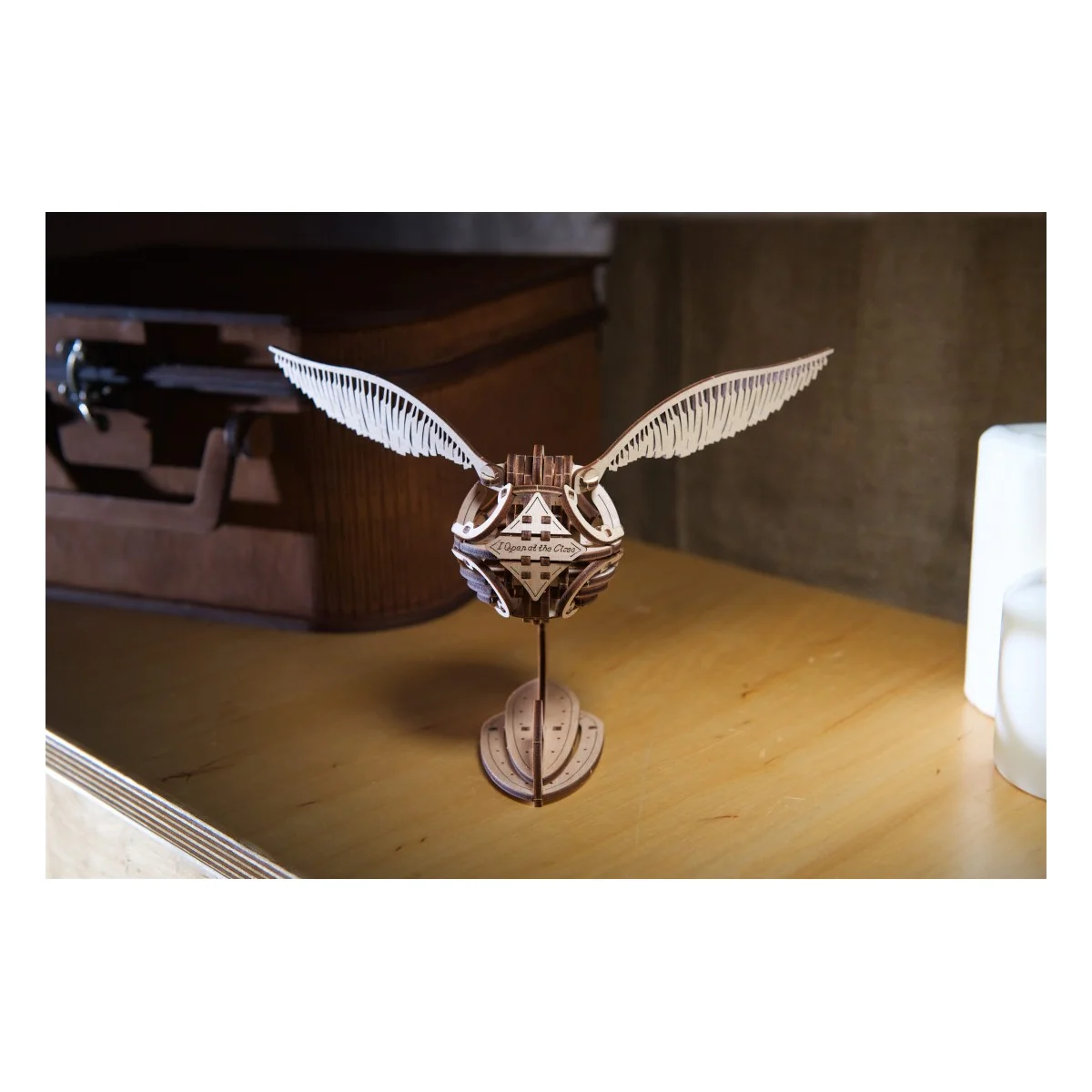 Golden Snitch Harry Potter Puzzle 3D Wood UGEARS UGEARS UG-70237 - 9 Golden Snitch Harry Potter Puzzle 3D Wood UGEARS UGEARS UG-70237 - 9
