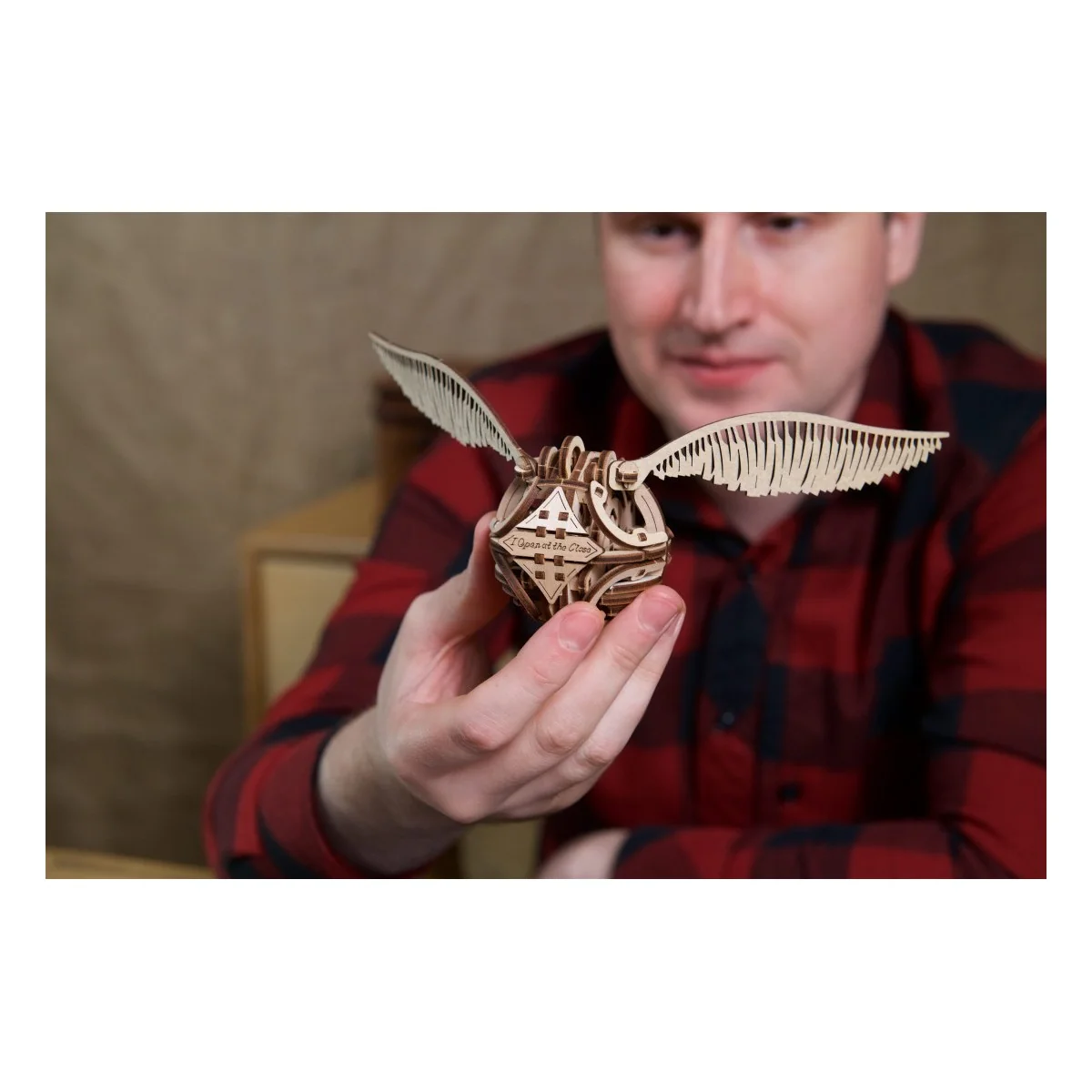 Golden Snitch Harry Potter Puzzle 3D Wood UGEARS UGEARS UG-70237 - 10 Golden Snitch Harry Potter Puzzle 3D Wood UGEARS UGEARS UG-70237 - 10