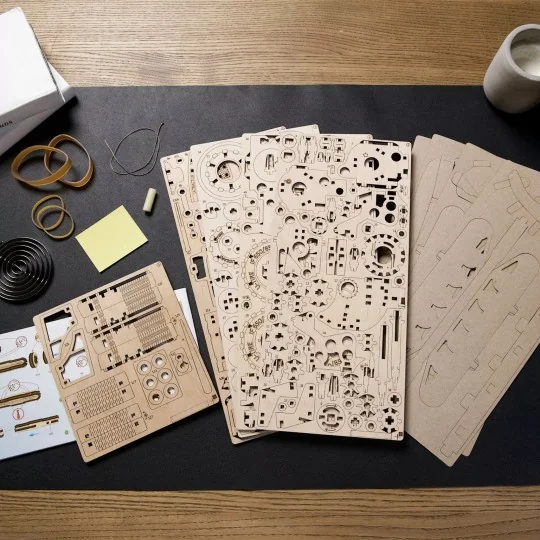 UG-70184-Le tracteur gagne Puzzle 3D bois UGEARS