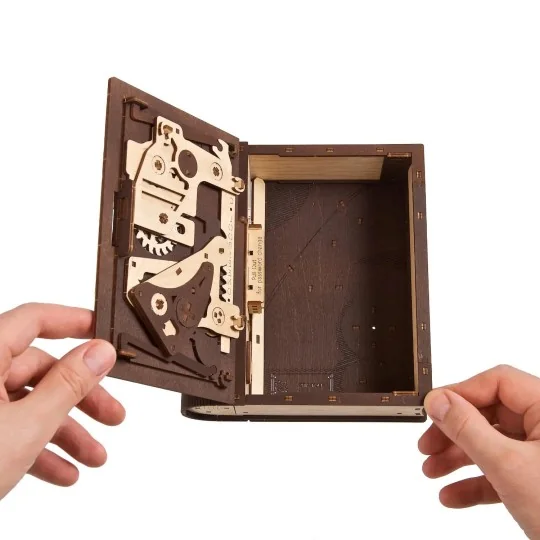 UG-70265-UGEARS 3D Wooden Puzzle Book of Secrets