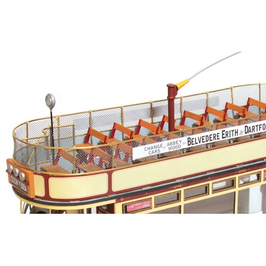 53008-OcCre 53008 Tram London LLC 106 1/24 scale wood and metal construction kit