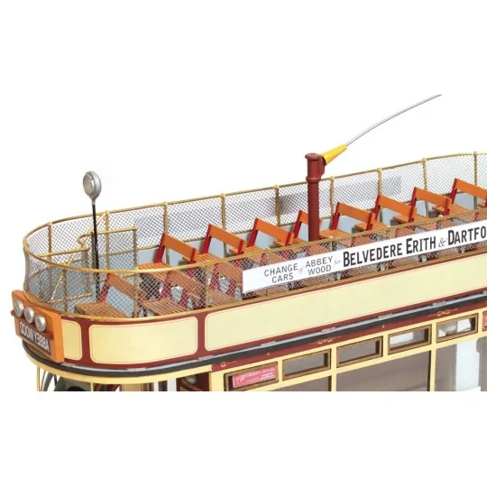 OcCre 53008 Tram London LLC 106 1/24 scale wood and metal construct... 53008-OcCre 53008 Tram London LLC 106 1/24 scale wood and metal construction kit