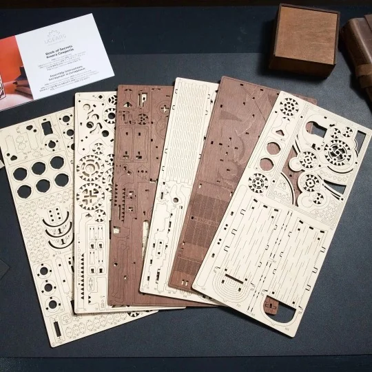 UG-70265-UGEARS 3D Wooden Puzzle Book of Secrets