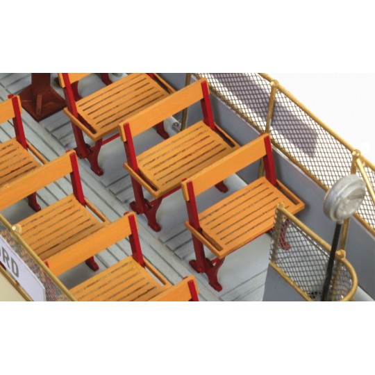 53008-Tram London L.L.C. 106 1/24 kit construction bois métal OcCre