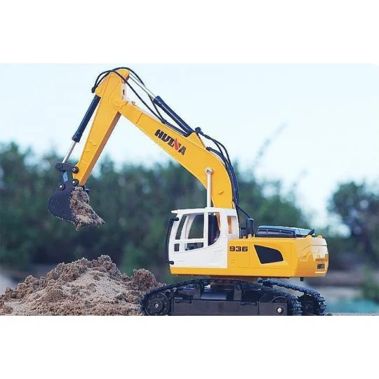 RC 1/24 2.4Ghz Crawler Excavator - HuiNa HuiNa Toys CY1516 - 5 CY1516-RC 1/24 2.4Ghz Crawler Excavator - HuiNa - CY1516