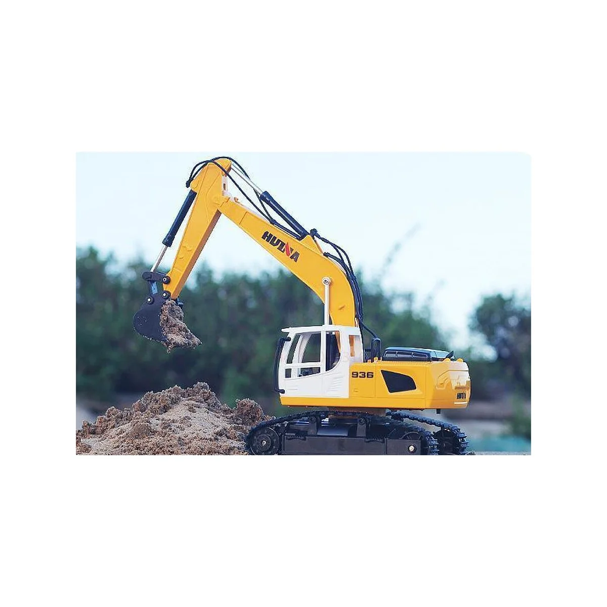 Pelleteuse sur chenilles RC 1/24 2.4Ghz - HuiNa HuiNa Toys CY1516 - 5