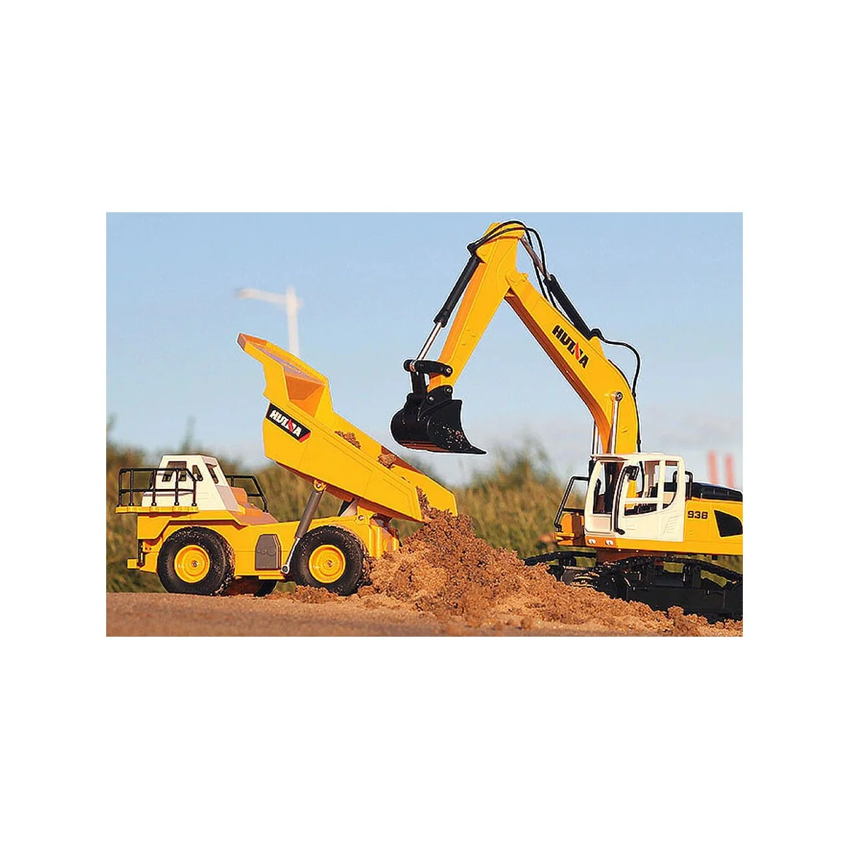 Pelleteuse sur chenilles RC 1/24 2.4Ghz - HuiNa HuiNa Toys CY1516 - 8