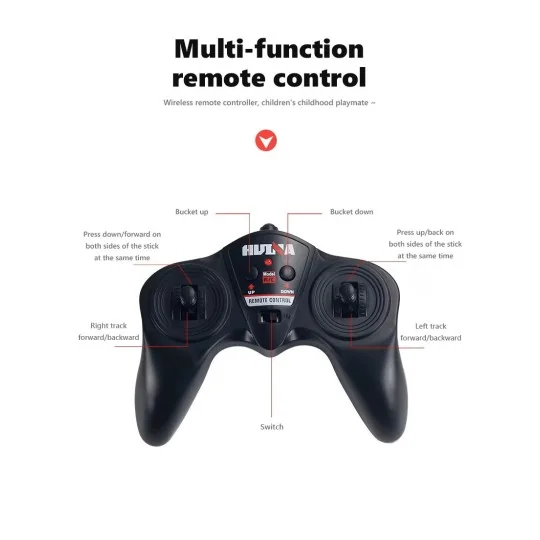CY1516-RC 1/24 2.4Ghz Crawler Excavator - HuiNa