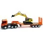 CY1319-Camion porte char avec pelleteuse sur chenilles RC 1/24 2.4Ghz - HuiNa - CY1319