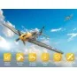 P-51D Mustang 500mm Brushless Aircraft with RTF Flight Stabilizer Volantex Volantex V768-2 - 3 V768-2-P-51D Mustang 500mm Brushless Aircraft with RTF Flight Stabilizer Volantex - V768-2