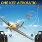 V768-2-P-51D Mustang 500mm Brushless Aircraft with RTF Flight Stabilizer Volantex