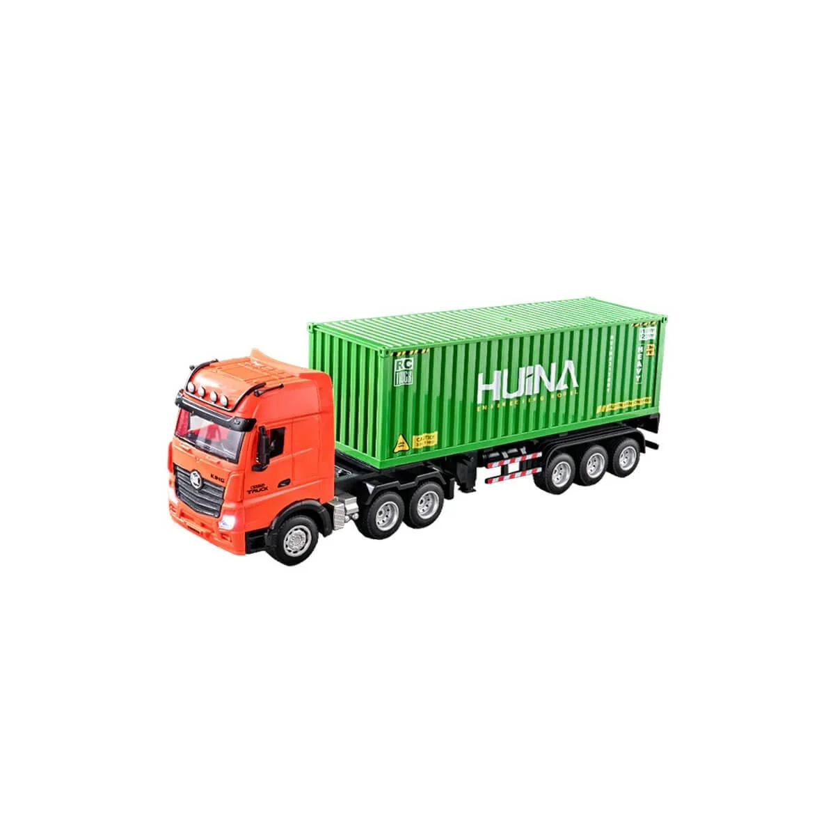 Camion semi-remorque porte-conteneur RC 1/18 2.4Ghz - HuiNa HuiNa Toys CY1317 - 2