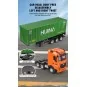 CY1317-Camion semi-remorque porte-conteneur RC 1/18 2.4Ghz - HuiNa