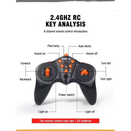 CY1317-RC 1/18 2.4Ghz Container Carrier Semi-Trailer Truck - HuiNa
