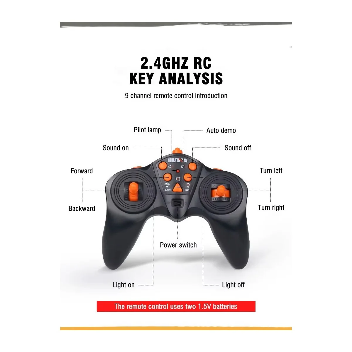 RC 1/18 2.4Ghz Container Carrier Semi-Trailer Truck - HuiNa HuiNa Toys CY1317 - 8