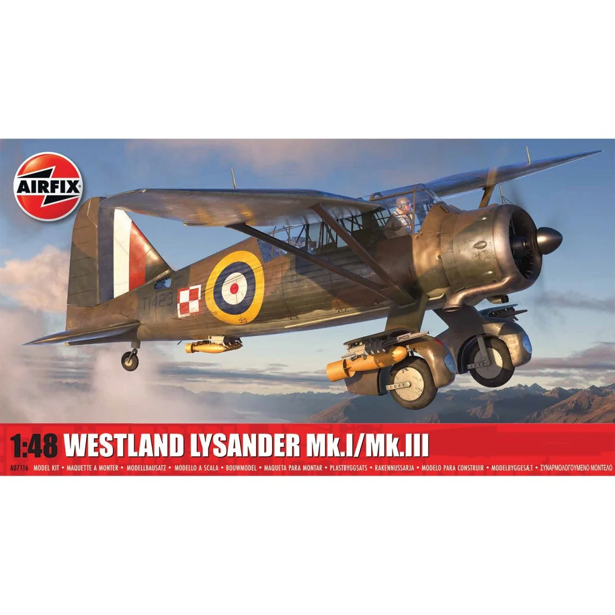 Westland Lysander Mk.I/Mk.III 1/48 Airfix aircraft Airfix A07116 - 1