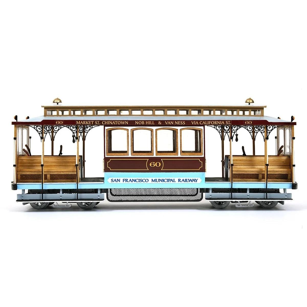 OcCre 53007 San Francisco Tram Cable Car 1/24 scale wood and metal ...