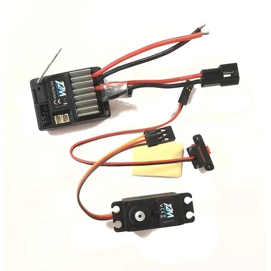T4933/31K-Kit module ESC/Rx et servo de direction (3 fils) Pirate Booster T2M