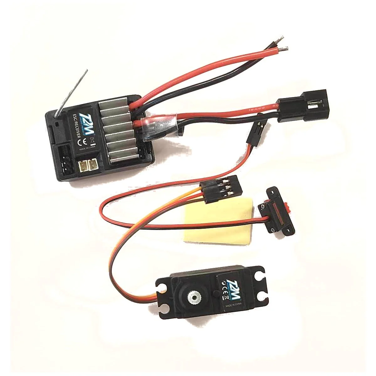 Kit module ESC/Rx et servo de direction (3 fils) Pirate Booster T2M T2M T4933/31K - 1