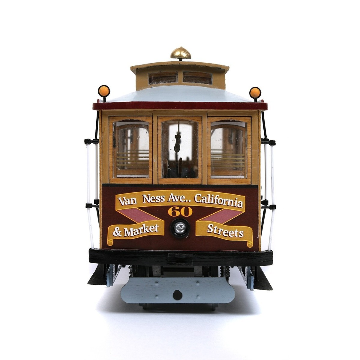 OcCre 53007 San Francisco Tram Cable Car 1/24 scale wood and metal ...