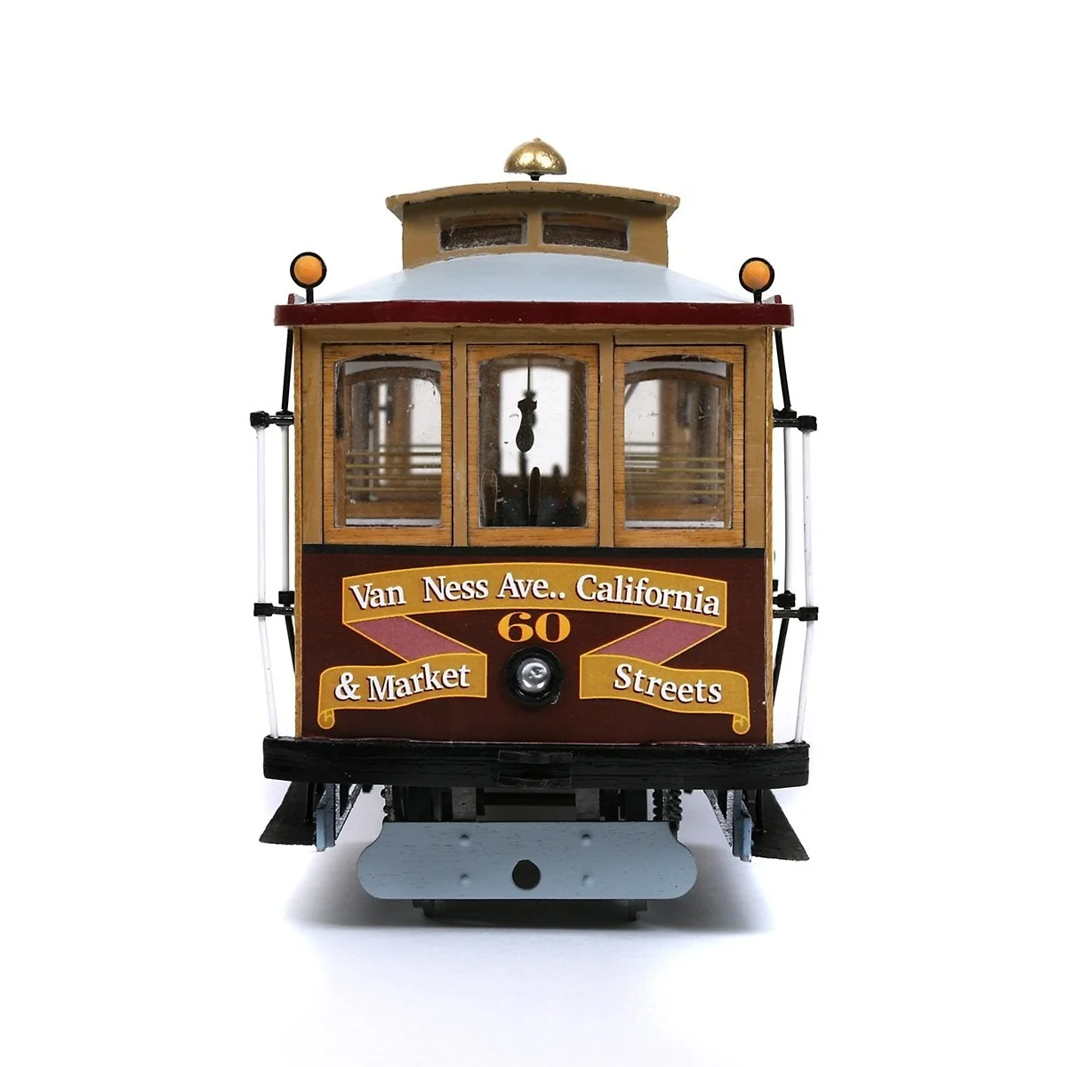 OcCre 53007 San Francisco Tram Cable Car 1/24 scale wood and metal ...