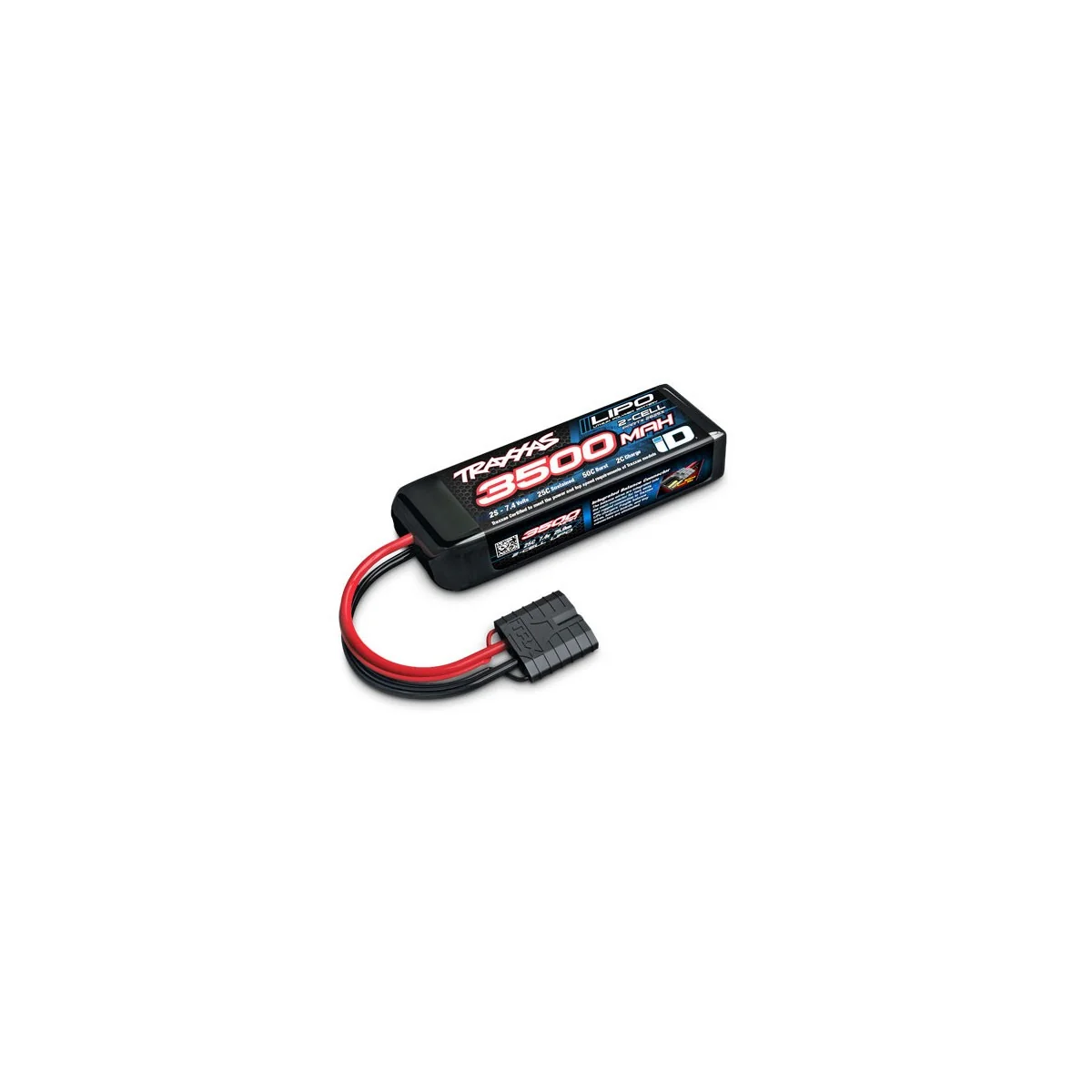 LiPo 2S 7.4V 3500mAh 30C ID Traxxas Traxxas TRX-2825X - 1 LiPo 2S 7.4V 3500mAh 30C ID Traxxas Traxxas TRX-2825X - 1