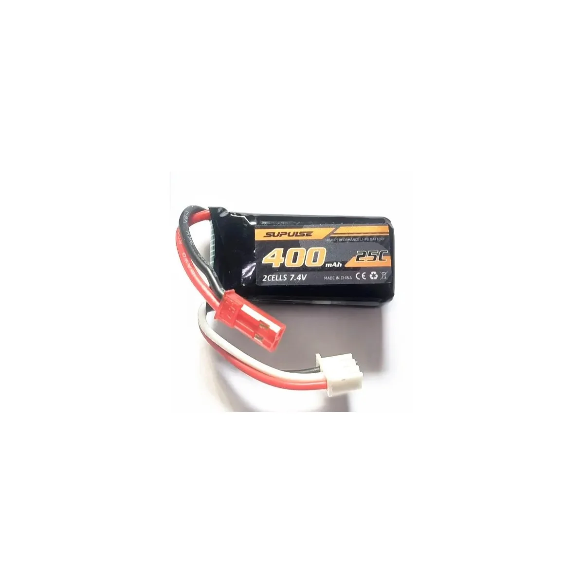 Li-Po 400mAh 2S 7.4V JST Volantex Volantex V-PB3119 - 1