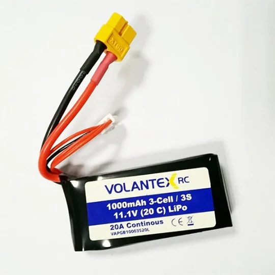 V-PB3109-Batterie Li-Po 1000 mAh 3S 11,1 V (XT60) Volantex - V-PB3109