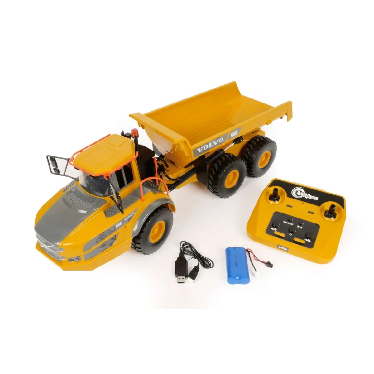 Volvo A40G 1/20 RC Articulated Dump Truck - T2M T2M T806 - 2 Volvo A40G 1/20 RC Articulated Dump Truck - T2M T2M T806 - 2