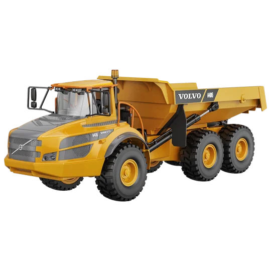 T806-Camion Benne Tombereau articulé RC Volvo A40G 1/20 - T2M - T806