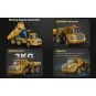 T806-Camion Benne Tombereau articulé RC Volvo A40G 1/20 - T2M - T806