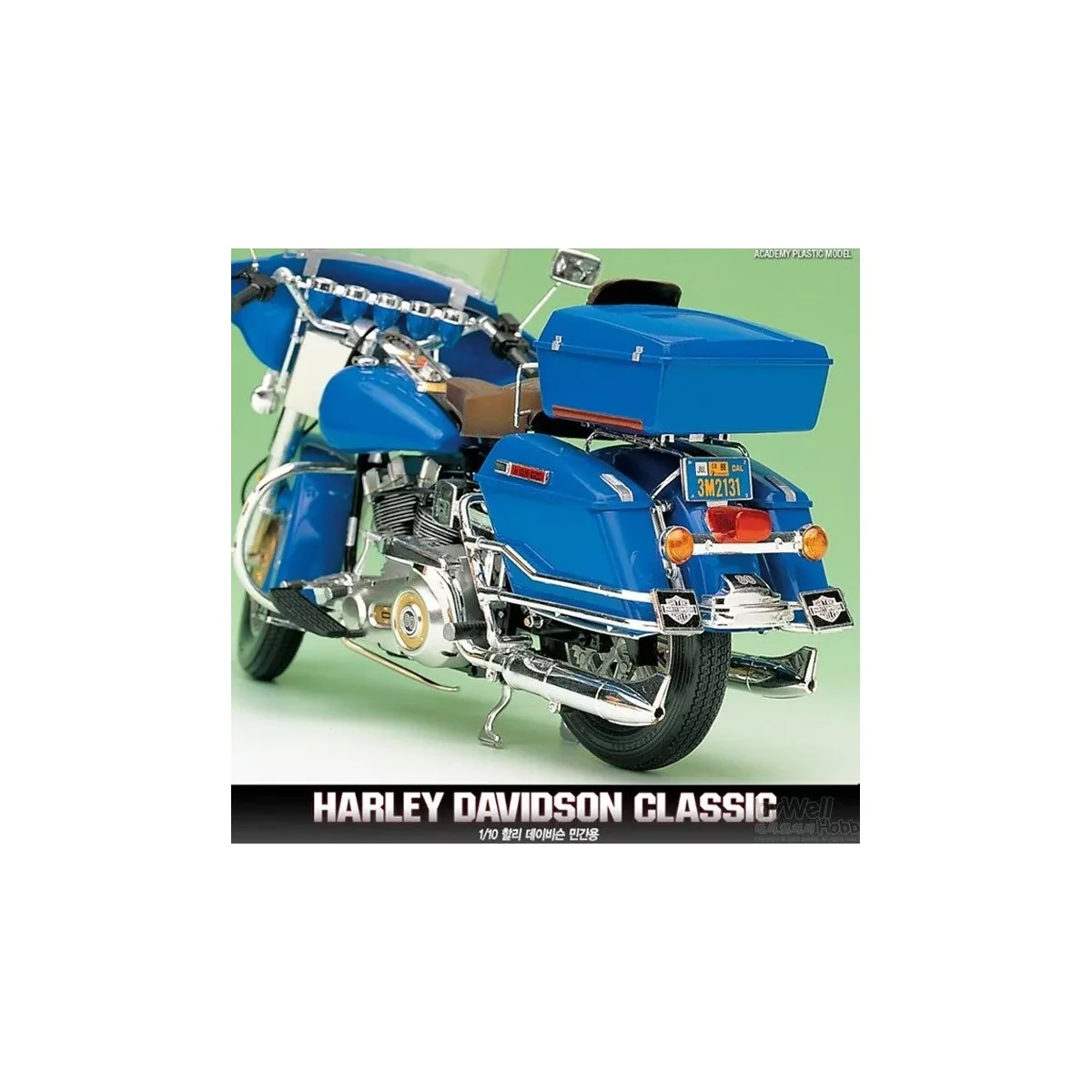 Harley Davidson Classic Electra 1/10 Academy Motorcycle Academy AC15501 - 4 Harley Davidson Classic Electra 1/10 Academy Motorcycle Academy AC15501 - 4