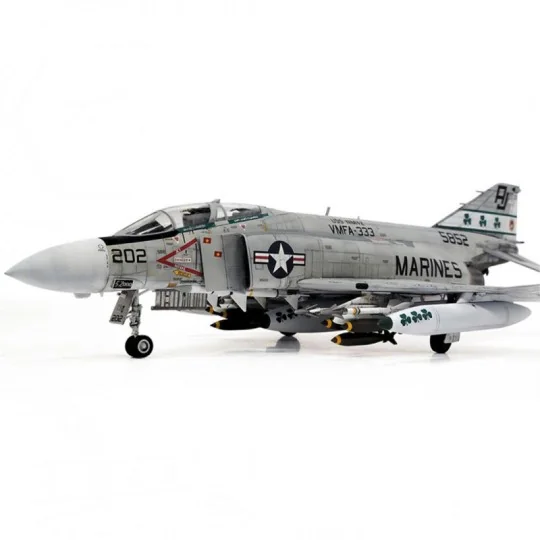 AC12356-USMC F-4J Phantom II Aircraft, VMFA-333 Fighting Shamrocks 1/48 Academy