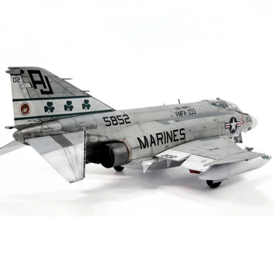 AC12356-USMC F-4J Phantom II Aircraft, VMFA-333 Fighting Shamrocks 1/48 Academy