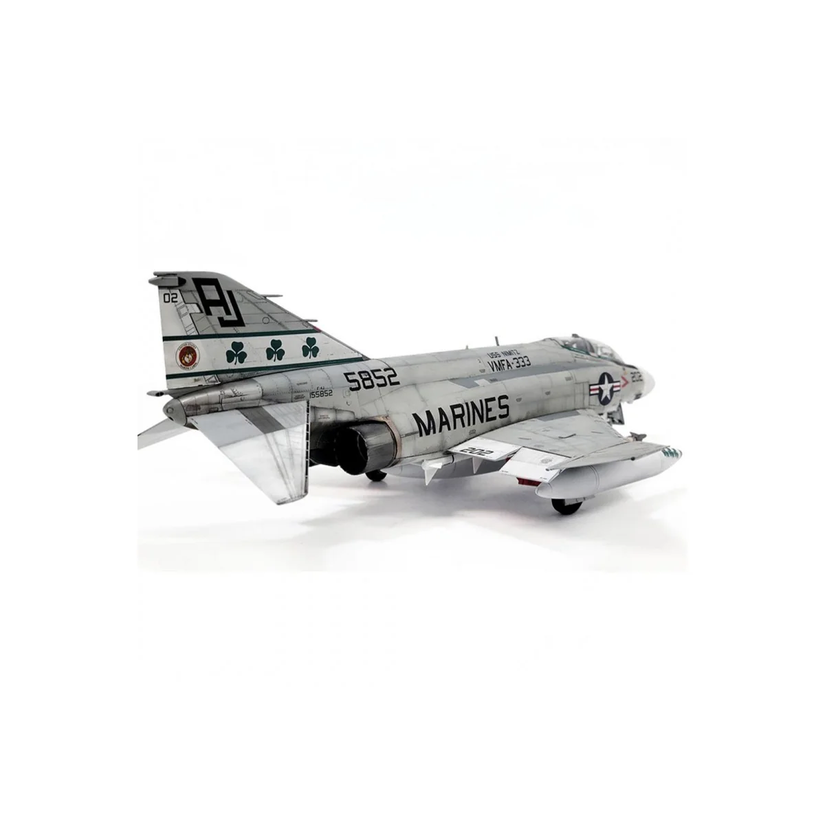 USMC F-4J Phantom II Aircraft, VMFA-333 Fighting Shamrocks 1/48 Academy Academy AC12356 - 3 USMC F-4J Phantom II Aircraft, VMFA-333 Fighting Shamrocks 1/48 Academy Academy AC12356 - 3