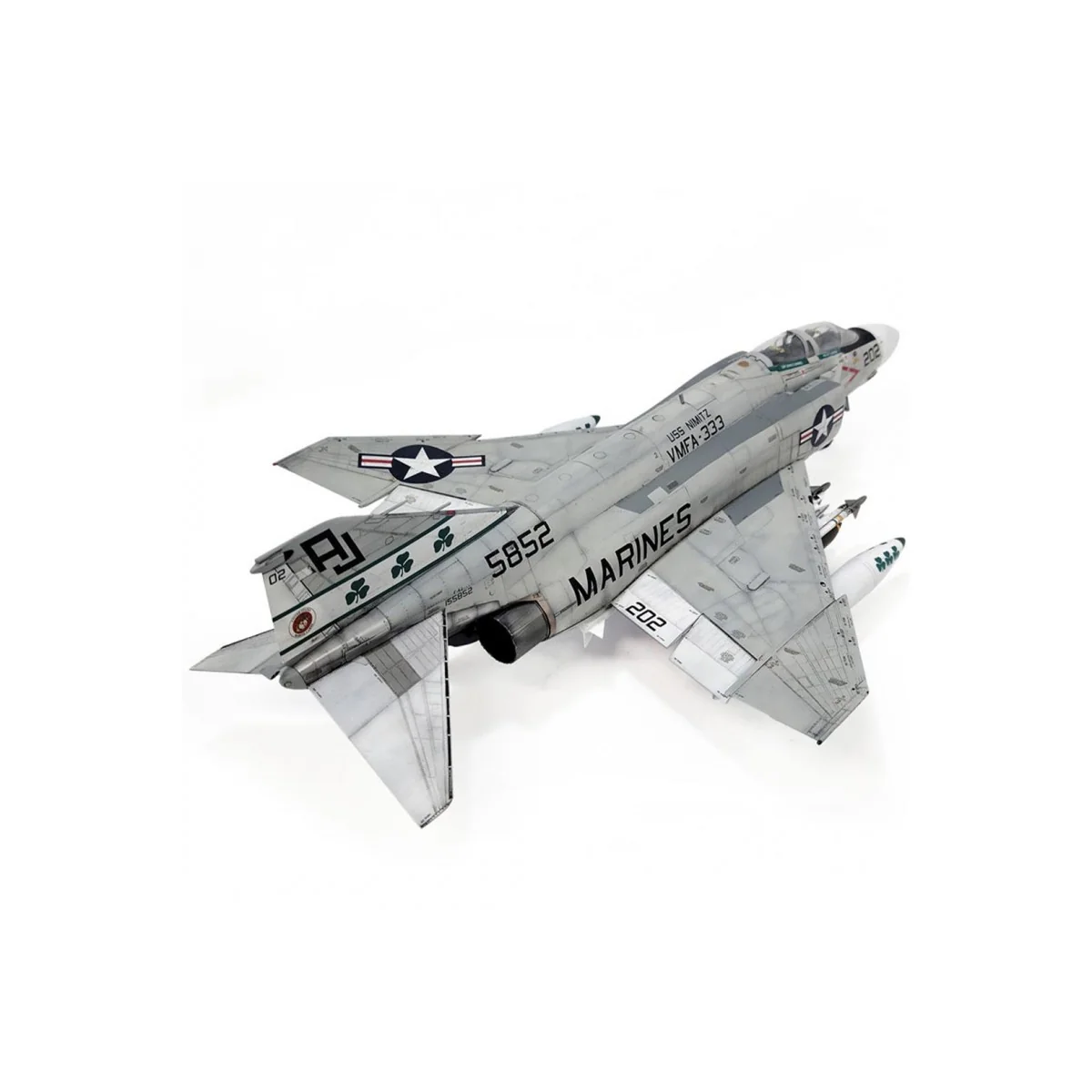 USMC F-4J Phantom II Aircraft, VMFA-333 Fighting Shamrocks 1/48 Academy Academy AC12356 - 5 USMC F-4J Phantom II Aircraft, VMFA-333 Fighting Shamrocks 1/48 Academy Academy AC12356 - 5