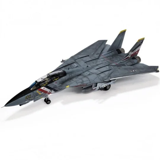 AC12590-USN F-14D Aircraft, VF-2 Bounty Hunters 1/72 Academy
