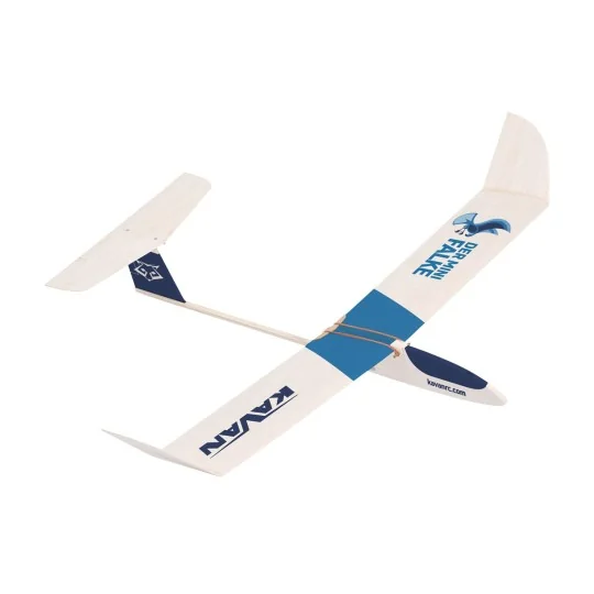 KAV02.4315-Planeur lancé main Falke 710mm kit balsa Kavan