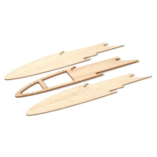 KAV02.4315-Planeur lancé main Falke 710mm kit balsa Kavan