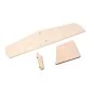 KAV02.4315-Hand-thrown glider Falke 710mm balsa kit Kavan