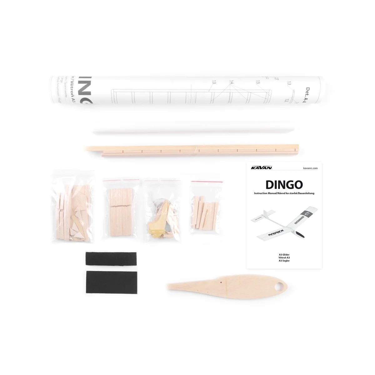 Planeur DINGO A3 796mm kit balsa Kavan Kavan RC KAV02.8039 - 2