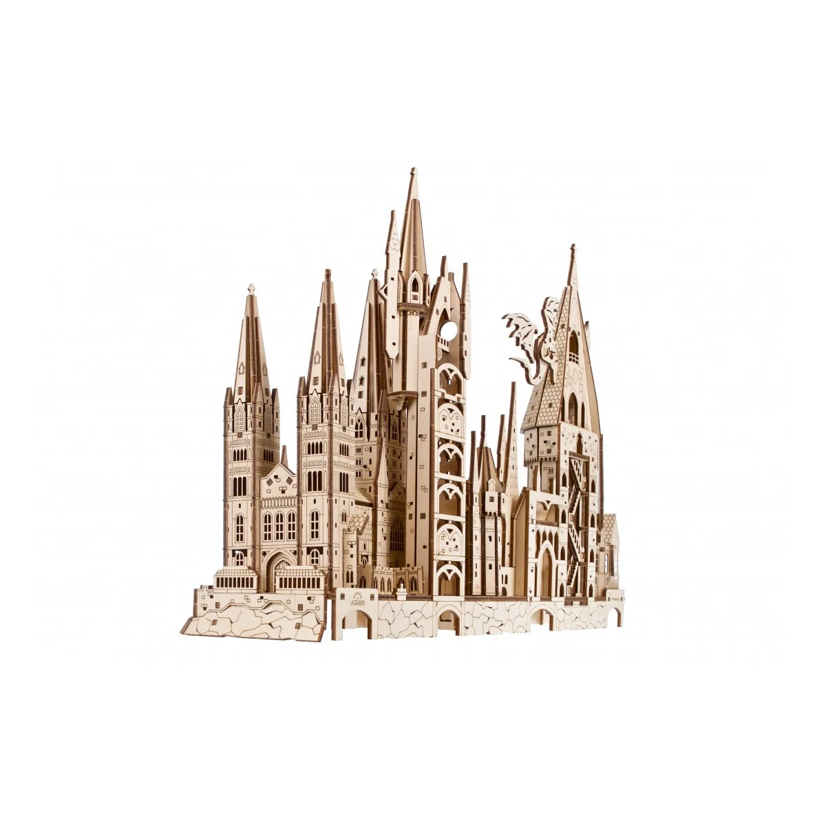 Harry Potter Castle Hogwarts™ Castle Puzzle 3D Wood UGEARS UGEARS UG-70256 - 2