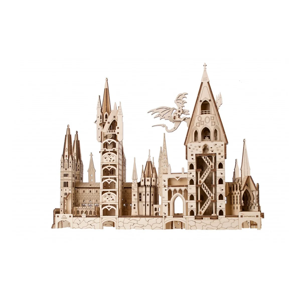 Harry Potter Castle Hogwarts™ Castle Puzzle 3D Wood UGEARS UGEARS UG-70256 - 3 Harry Potter Castle Hogwarts™ Castle Puzzle 3D Wood UGEARS UGEARS UG-70256 - 3