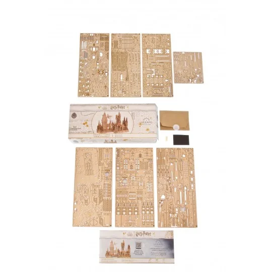 UG-70256-Harry Potter Castle Hogwarts™ Castle Puzzle 3D Wood UGEARS