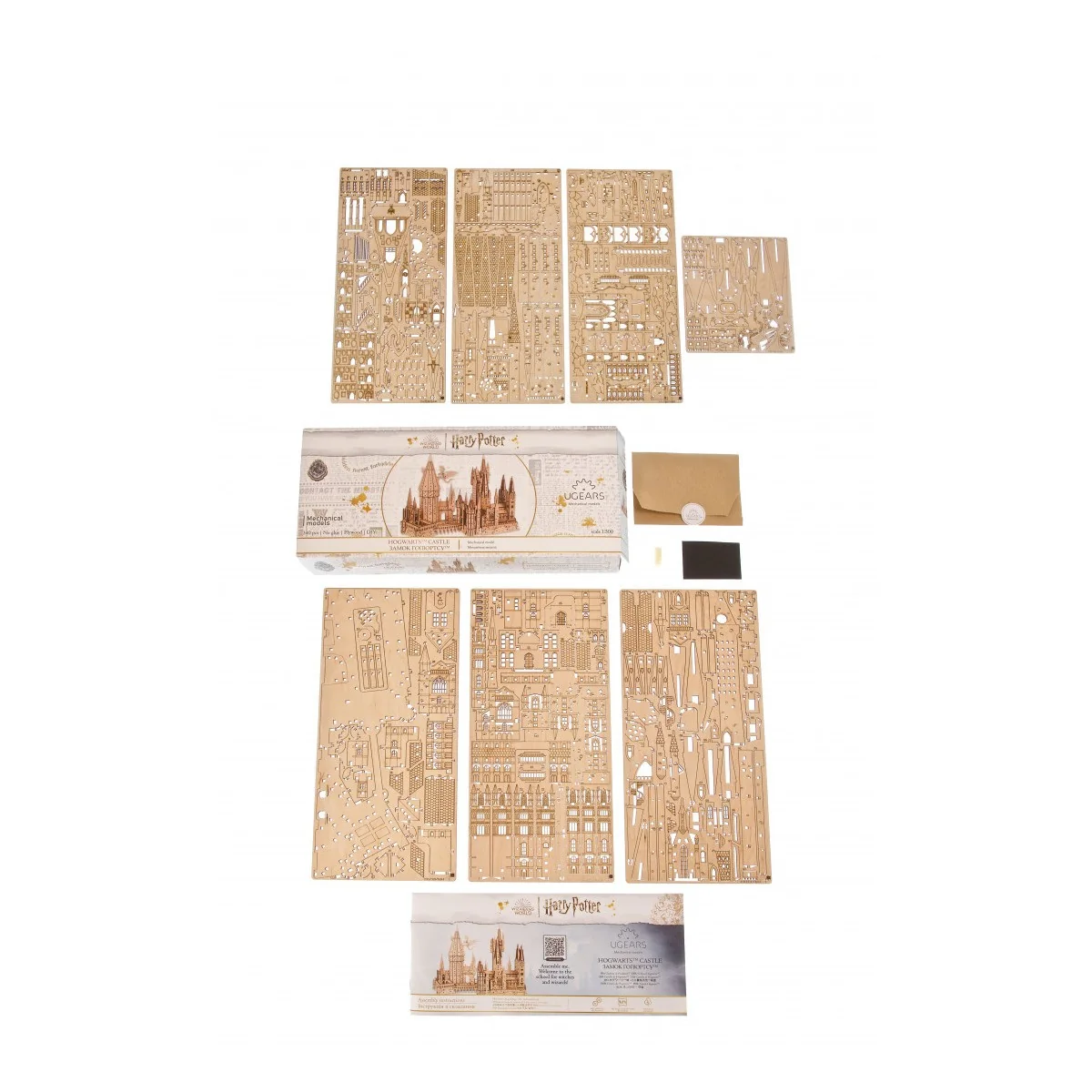 Harry Potter Castle Hogwarts™ Castle Puzzle 3D Wood UGEARS UGEARS UG-70256 - 10 Harry Potter Castle Hogwarts™ Castle Puzzle 3D Wood UGEARS UGEARS UG-70256 - 10